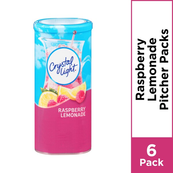 Crystal Light Crystal Light Lemonade Raspberry Beverage Mix 1.8 oz., PK12 - 00043000031308