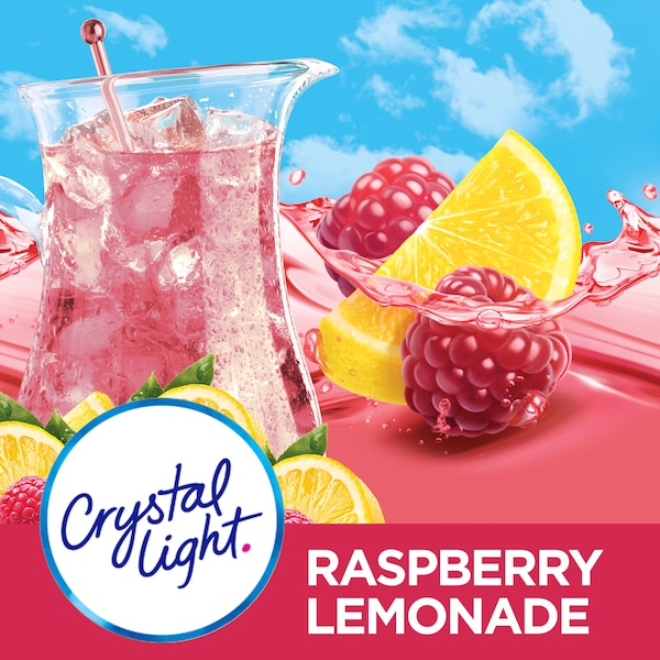 Crystal Light Crystal Light Lemonade Raspberry Beverage Mix 1.8 oz., PK12 - 00043000031308