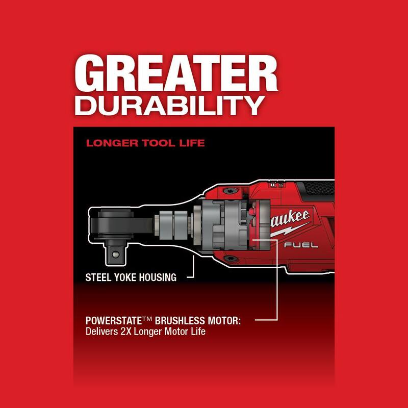 Juego de trinquete inalámbrico sin escobillas de iones de litio de 12V Milwaukee M12 FUEL de alta velocidad de 3/8 pulgadas con pistola de grasa M12 - 2567-22-2446-20