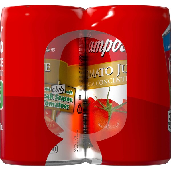 Campbells Campbell's Tomato Juice Kosher 5.5 oz. Cans, PK48 - 000000007