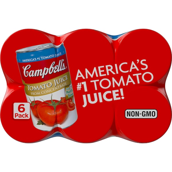 Campbells Campbell's Tomato Juice Kosher 5.5 oz. Cans, PK48 - 000000007