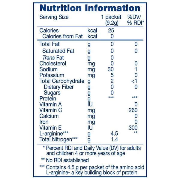 Nestle Nestle Arginaid Cherry Arginine Powder 0.32 oz. Packets, PK56 - 10043900359844