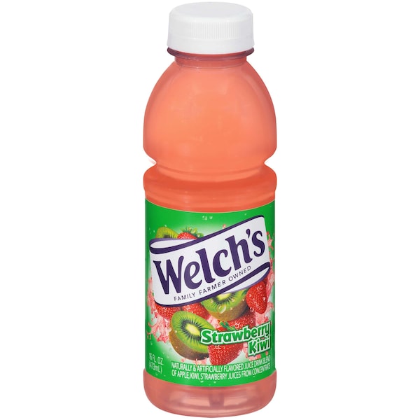 Welchs Welch's Strawberry Kiwi PET Bottle Drink 16 fl. oz. Bottle, PK12 - WPD30199
