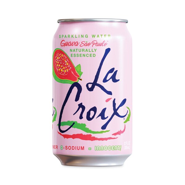 Lacroix Sparkling Water, Guava Sao Paulo, 12 oz Can, 24PK - NAV40113