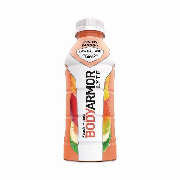 Bodyarmor LYTE Sports Drink, Peach Mango, 16 oz Bottle, 12PK - 100012-1.2