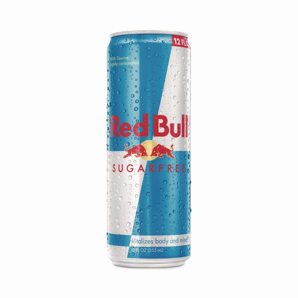 Red Bull Sugar-Free Energy Drink, 12 oz Can, 24PK - RBDRB4817