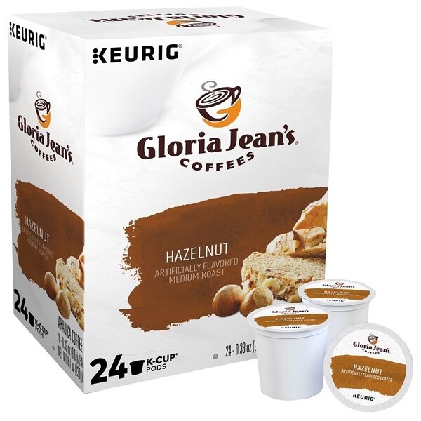 Keurig Green Mountain KEURIG K-Cup Pod, Hazelnut Flavor, Yes Caffeine, Medium Roast Box - 5000330068