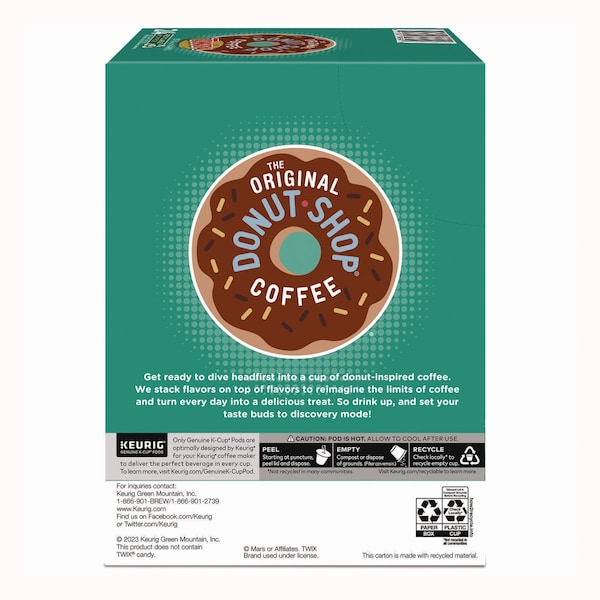 The Original Donut Shop Twix Flavored Coffee K-Cups, 24PK - 5000368824