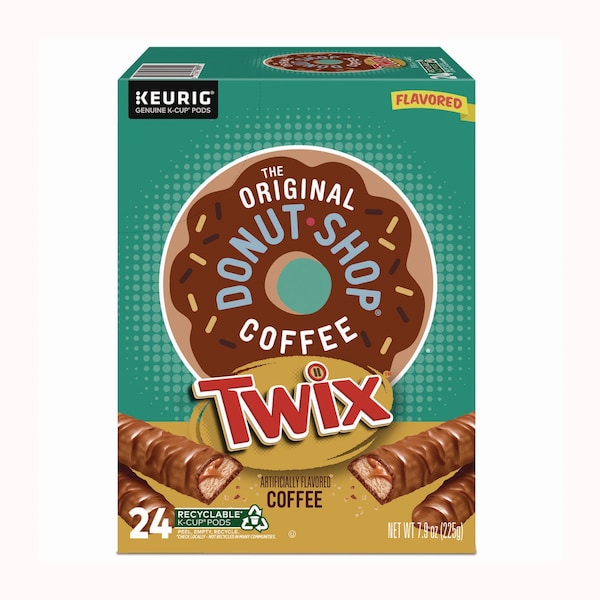The Original Donut Shop Twix Flavored Coffee K-Cups, 24PK - 5000368824