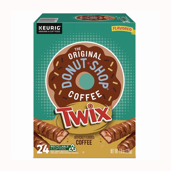 The Original Donut Shop Twix Flavored Coffee K-Cups, 24PK - 5000368824