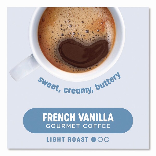 Pick Me Up Provisions French Vanilla Coffee K-Cups, 24PK - 5000382574