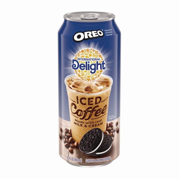 International Delight Iced Coffee, Oreo, 15 oz Can, 12PK - WWI07501