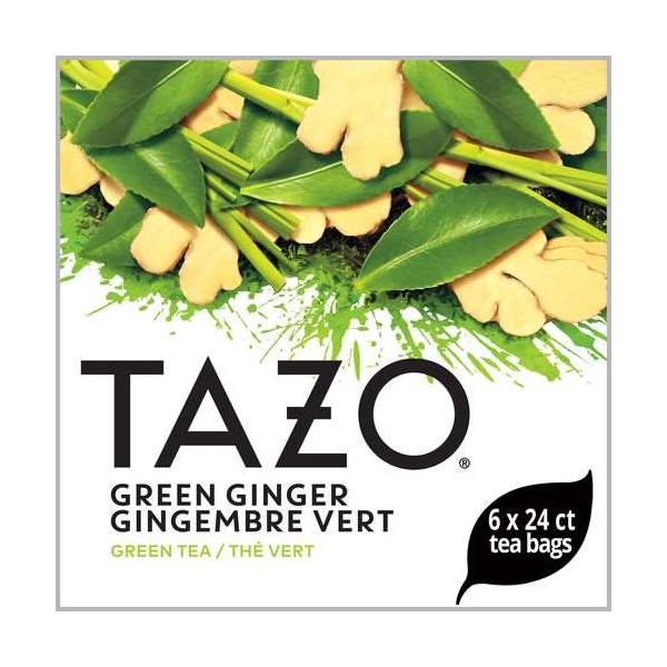 Tazo Tazo Green Ginger Tea Bag, PK144 - 00794522201006