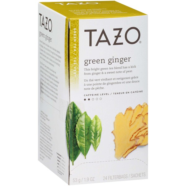 Tazo Tazo Green Ginger Tea Bag, PK144 - 00794522201006