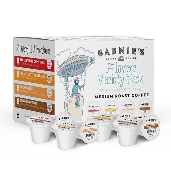 Barnies Coffee Barnie's Variety Pack, Single Serve Cup, PK96 PK - SNBA59519