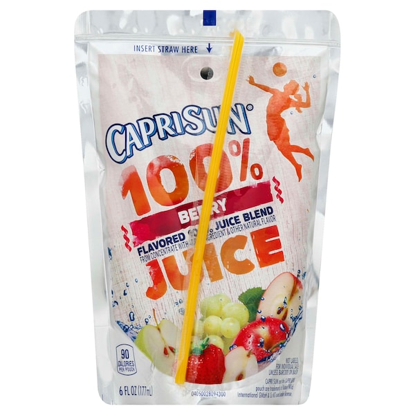 Capri Sun Beverage Berry Breeze 6 fl. oz., PK40 - 10087684001445