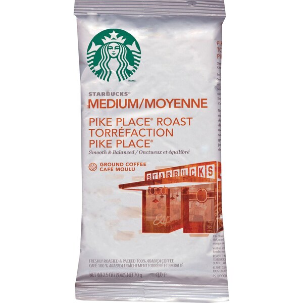 Starbucks Coffee, Pike Place, 2.5 oz., PK18 - SBK12411960