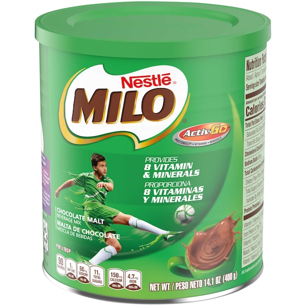 Nestle Nestle Milo Chocolate Nutritional Drink Mix 14.1 oz., PK12 - 00028000892302U