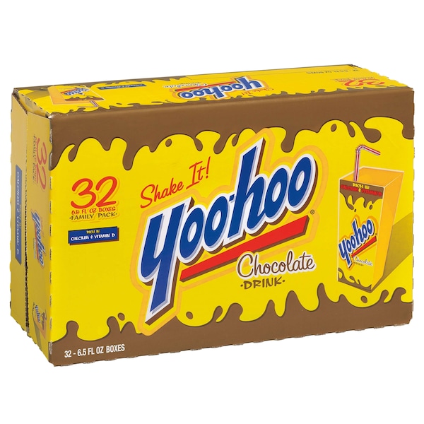 Yoo Hoo 6.5 oz. Yoo-Hoo Chocolate DB, PK32 - 10027582
