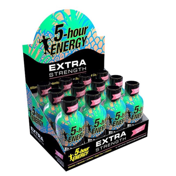 5 Hour Energy 5-hour Energy Tropical Sugar Free Tropical Energy Shot 1.93 oz - 785120