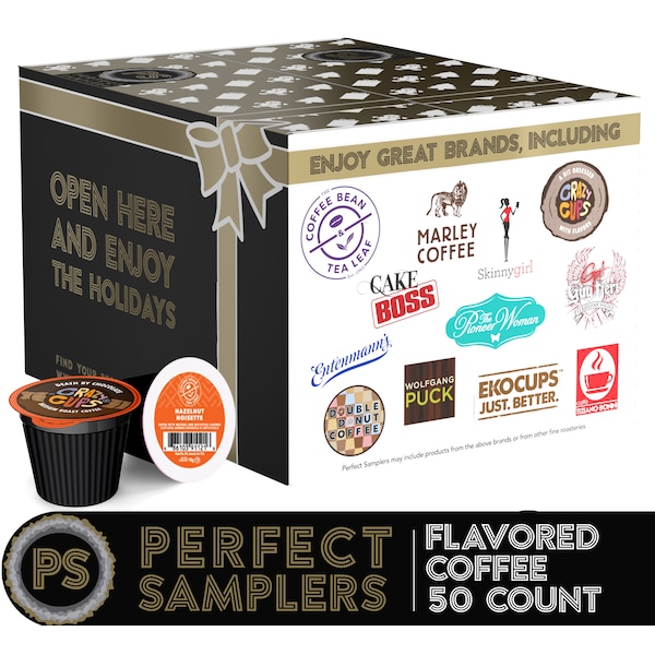 Perfect Sampler Perfect Samplers Flavored Coffee VP - Premium- 50 Ct - WM-PS-PREM-FLAVORED-50