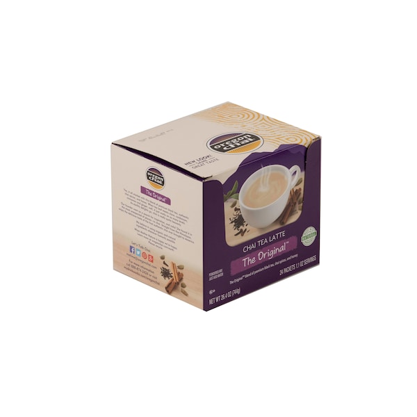 Oregon Chai The Original Chai Tea Latte Single Serve Dry Mix 1.1 oz., PK144 - OC70024