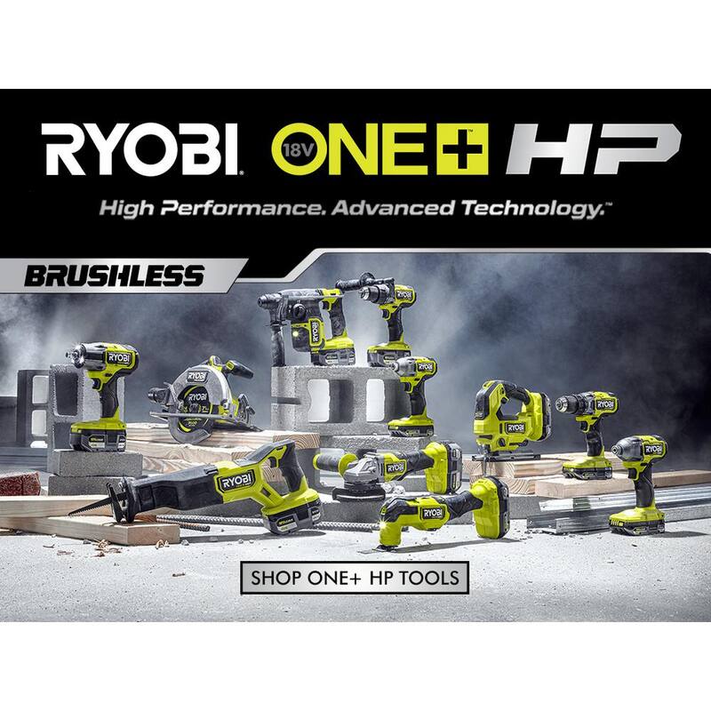 RYOBI ONE+ HP 18V Llave de trinquete inalámbrica sin escobillas de 3/8 pulgadas con alcance extendido y batería de 2.0 Ah (paquete de 2) - PBLRC25B-PBP2006