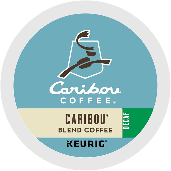 Caribou Coffee K-Cup, Caribou Decaf, 96PK - 5000330137