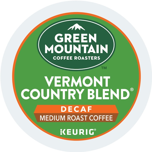 Green Mountain KCup, Vermont Country Blend Decaf, 96PK - 5000330141