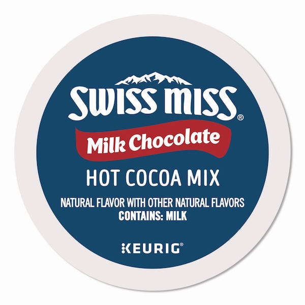 Swiss Miss Milk Chocolate Hot Cocoa K-Cups, 0.65 oz, 44PK - 5000345148