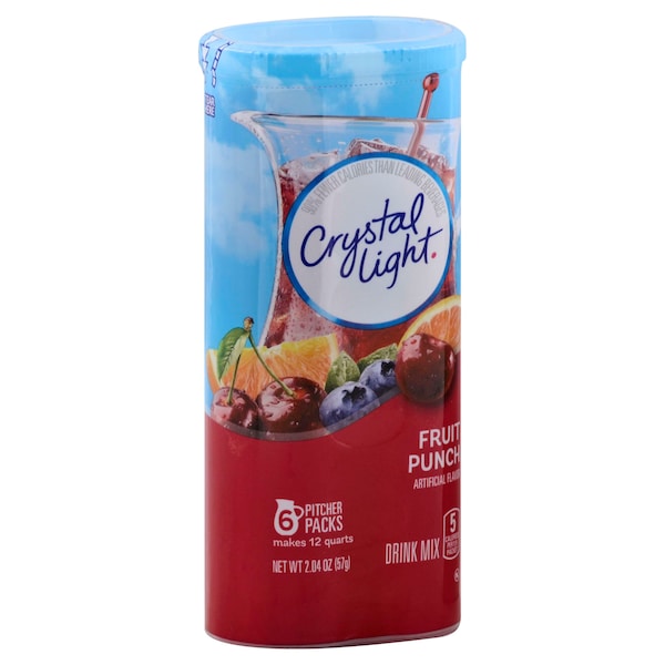 Crystal Light Crystal Light Fruit Punch Beverage Mix 2.04 oz., PK12 - 00043000030974