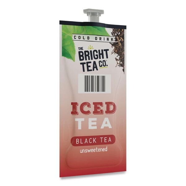 Flavia Unsweetened Iced Black Tea Freshpack, Unsweetened Black, 0.12 oz Pouch, 100PK - 48047