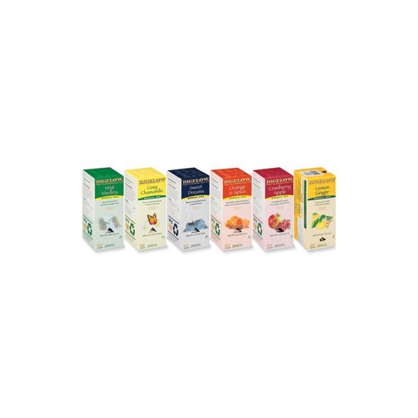 Vistar Of Illinois Bigelow, Assorted Tea Packs, Six Flavors, 168PK - 17578