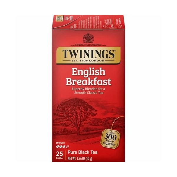 Twinings North America TEA, ENGSH BRKFST, TWININGS, 25PK - TWG09181
