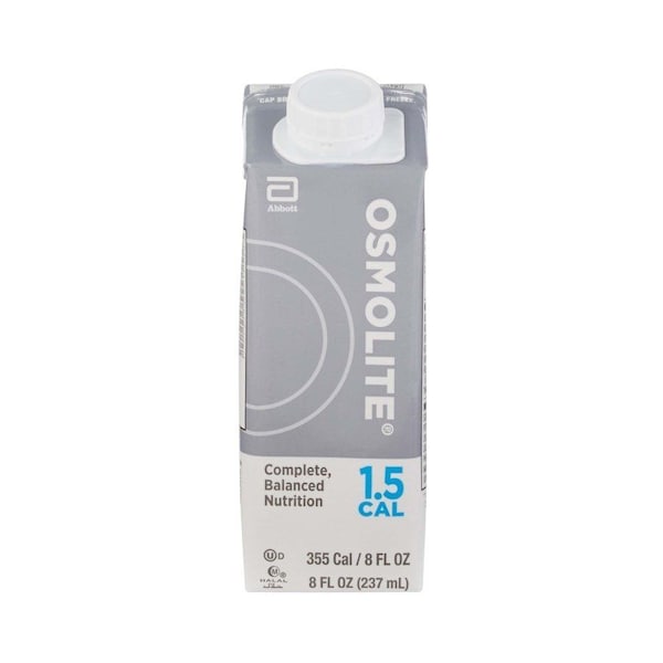 Osmolite 1.5 Cal Nutrition, Tube-Feeding, 8oz Carton, 24PK - 64837