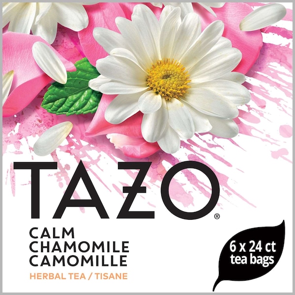 Tazo Tazo Calm Chamomile Tea Bag, PK144 - 00794522200207