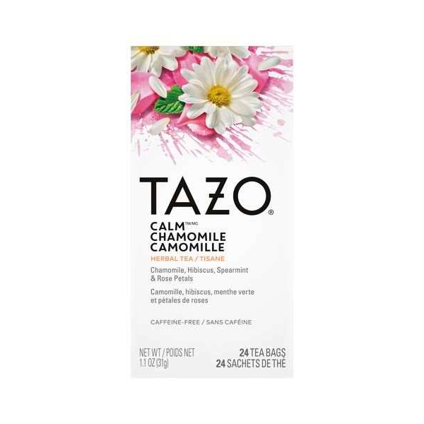 Tazo Tazo Calm Chamomile Tea Bag, PK144 - 00794522200207