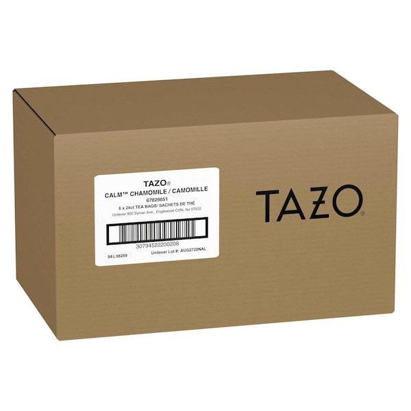 Tazo Tazo Calm Chamomile Tea Bag, PK144 - 00794522200207