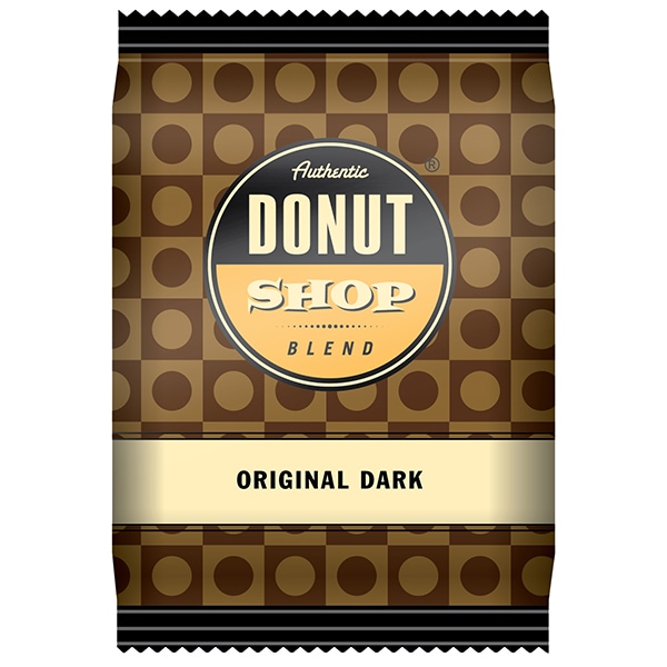 Authentic Donut Shop Blend Donut Shop Dark Roast, 2.0 oz Fraction Packs, PK42 PK - RI5710