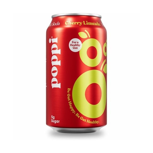 Poppi Soda, Prebiotic, Cherry/Lime Flavor, RD - POI50013
