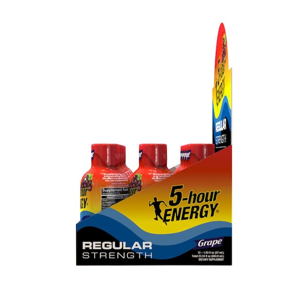 5 Hour Energy 5-Hour Energy Grape Energy Shot 1.93 oz., PK216 - 218123