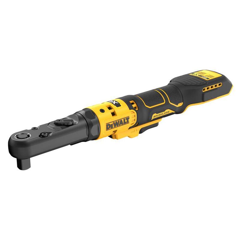 DEWALT Llave de trinquete inalámbrica de 20 voltios de 3/8 a 1/2 pulgadas (Solo herramienta) - DCF510B