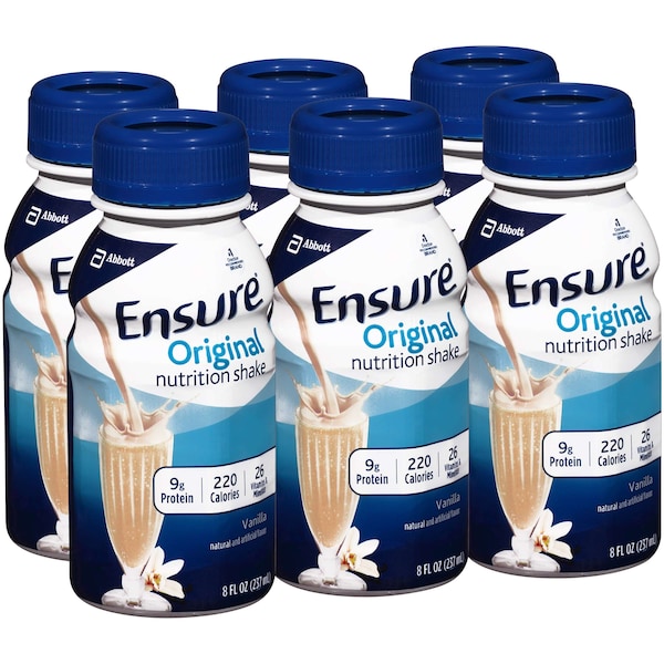 Ensure Ensure Shake Vanilla 8 fl. oz. Bottles, PK24 - 57243