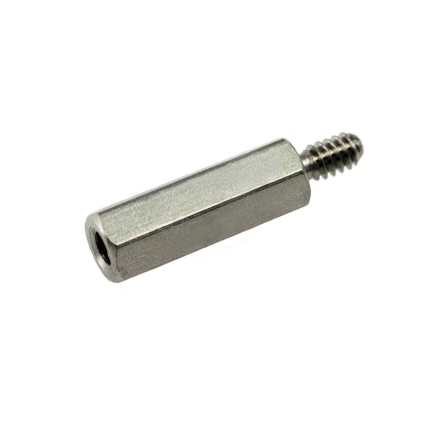 Unicorp Hex Standoff, #6-32 Thrd Sz, Stainless Steel 1/4" Hex W - 1467-M09-F16-632