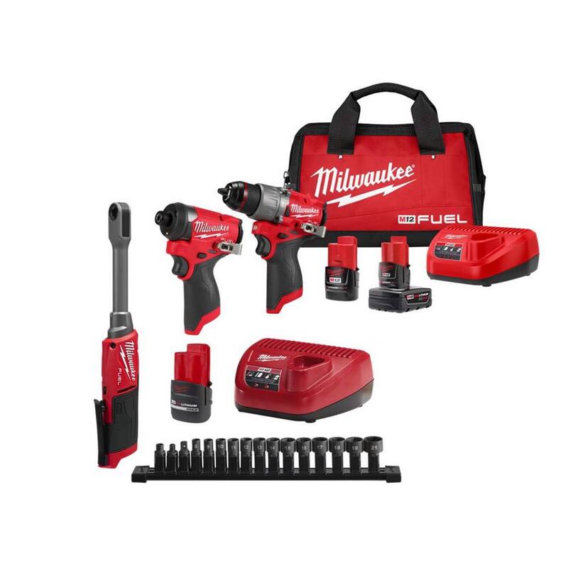 Milwaukee M12 FUEL INSIDER 12V Lithium-Ion Brushless Cordless 1/4in-3/8in Extended Reach Box Ratchet Kit w/ M12 2-Tool Combo Kit - 3050-21-3497-22

Juego de Trinquete de Caja de Alcance Extendido inalámbrico sin escobillas de 12V de litio Milwaukee M12 FUEL INSIDER 1/4in-3/8in con Combo Kit de 2 Herramientas M12 - 3050-21-3497-22