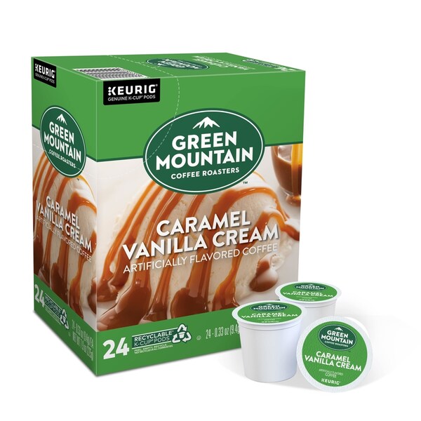 Keurig Keurig Green Mountain Coffee Caramel Vanilla Cream Coffee K-Cups 24 pk - 5000330109