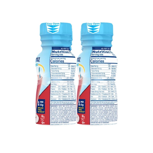 Glucerna Glucerna Shake Strawberries And Cream 8 Fl oz. Bottles, PK24 - 57807