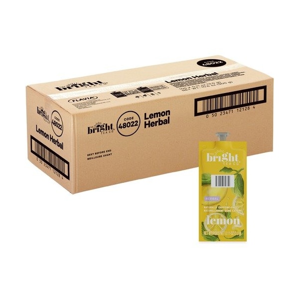Lavazza Tea, Bright Tea Co, Lemon Herbal, Freshpack, MI, 100PK - LAV48022