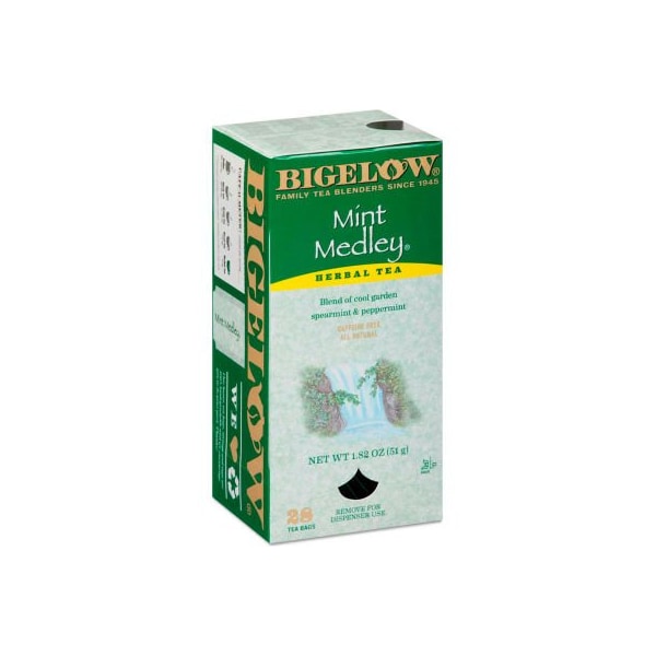 Bigelow Tea Co Bigelow Mint Medley Herbal Tea, 28/Box - RCB003931