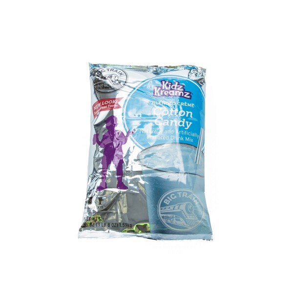 Big Train Big Train Kidz Kreamz Cotton Candy Drink Mix 3.5lbs, PK5 - BT.200700
